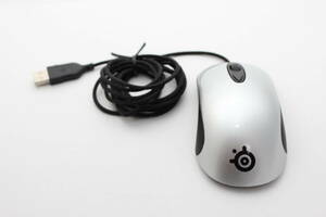 SteelSeries Kinzu v2 PRO EDITION SILVER ゲーミングマウス 中古動作品