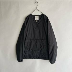 【美品】 STILL BY HAND 日本製 スティルバイハンド シンサレート プルオーバー ジャケット ハーフジップ ナイロン 黒 size 46 sk