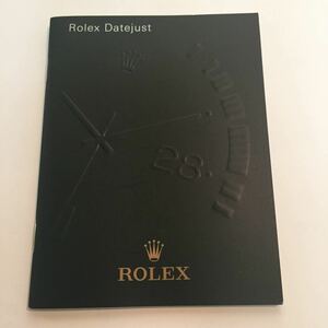 ROLEX 小冊子 Date Just 2003 英語