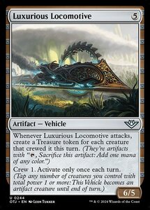 MTG ■無/英語版■(244)《豪華な機関車/Luxurious Locomotive》サンダージャンクション OTJ 茶U