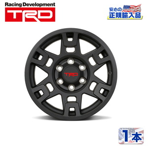 [TRD(ティーアールディー)正規品] 17インチアルミホイール 1本 17×7J 6H 139.7 +4/RTR20-35110-B　 PTR20-35110-B