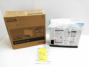 □未使用品 2023年製 Rinnai リンナイ ガスファンヒーター RC-Y2401E RC-N206E 都市ガス用 7畳～9畳 説明書 元箱付 1119-27 @140□