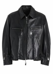 Yohji Yamamoto 24AW レザーブルゾン　ヨウジヤマモト