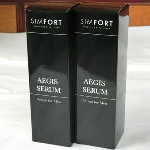 ☆★送料無料!!新品メンズ美容液2本セット！SIMFORTイージスセラム 30ml×2☆★