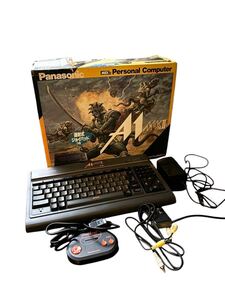 M035 美品　Panasonic パナソニック【FS-A1 MK2】 パーソナルコンピュータ パソコン MSX2 連射式ジョイパッド付 松下電器産業　昭和60年　