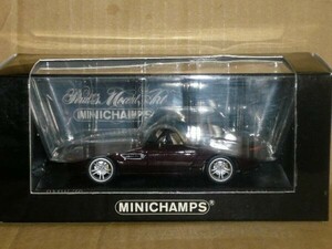 1/43 MINICHAMPS BMW Z8 Cabriolet 1999 マルーン