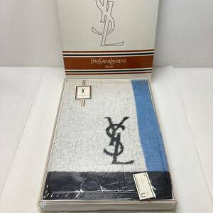 UCHINO YSL Yves Saint Laurent イヴ サンローラン バスタオル タオル 昭和 レトロ 箱付 未使用 訳あり