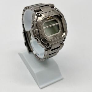  CASIO カシオ G-SHOCK ジーショック MR-G-110T デジタル フルメタル スクエアタイプ バックプロテクター チタン 腕時計 メンズ 