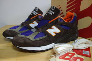 定価3.4万円 未使用 New Balance M990 BR2 28cm USA 茶 576 990 991 992 993 996 997 998 1300 1400 1500 UK v1 v2 v3 v4 v5 v6 限定 完売