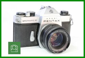 【同梱歓迎】実用■PENTAX SPF シルバー + SMC TAKUMAR 55mm F1.8■シャッター全速・露出計完動■９EE1053