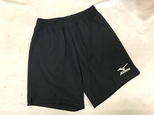 ss_5592y 美品 mizuno ミズノ 日本製 陸上競技 ランニング ランパン ブラック 刺繍ロゴ ショートパンツ トレーニング レディース M