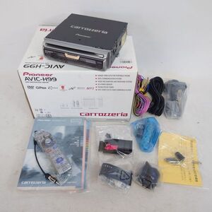 【ジャンク品】Pioneer パイオニア カーナビ HDD AVIC-H99 CPN1782 carrozzeria カロッツェリア 動作未確認 【中古】