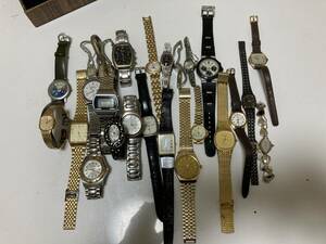 腕時計 メンズ レディース まとめ 26個 セット 色々 RADO SEIKO CASIO 他色々 アンティーク時計 レトロ時計 昭和レトロ 写真参照 現状販売