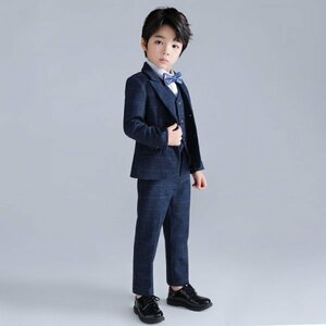 男の子 フォーマルスーツ ６点セット 入学式 卒業式 ピアノ発表会　150cm