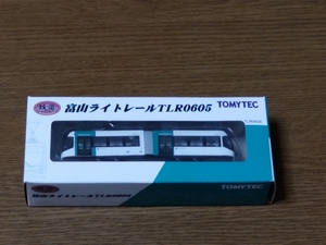 TOMYTEC　ジオコレ　鉄道コレクション　富山ライトレール TLR0605 (緑)　長期保管品