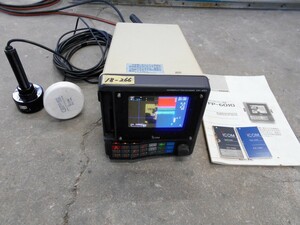 18-266 iCOM （アイコム㈱） GPSプロッター＆魚群探知機 FP-601G 6インチ 液晶カラーモニター 中古品