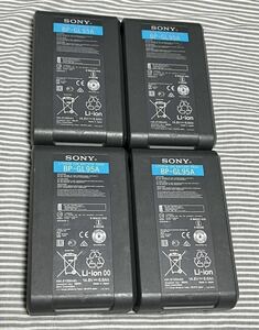 SONY LITHIUM ION BATTERY PACK BP-GL95A×4本