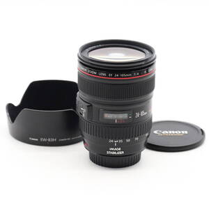 新品級 | Canon キヤノン 標準ズームレンズ EF24-105mm F4L IS USM フルサイズ対応 #3891