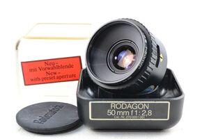 ★実用美品★ローデンシュトック RODENSTOCK RODAGON 50mm F2.8★♯16227