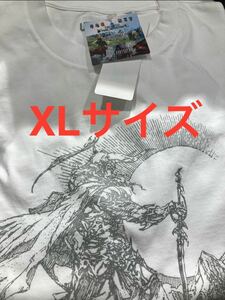 XLサイズ】ファイナルファンタジーXIV ユニクロTシャツ　ホワイト