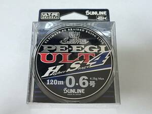 ② ■■ 新品　サンライン　ソルティメイト　PE EGI ULT HS4　0.6号　120m　SUNLINE ■■ OG.0131