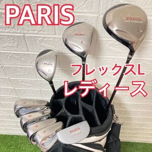 レディース PARIS パリス 初心者 ゴルフクラブセット　かんたん