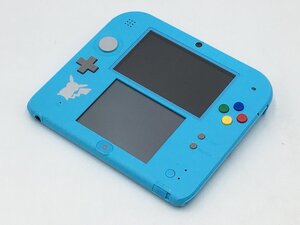 ♪▲【Nintendo ニンテンドー】NINTENDO 2DS ポケットモンスター サン・ムーン ライトブルー 海外版 FTR-001 0114 7