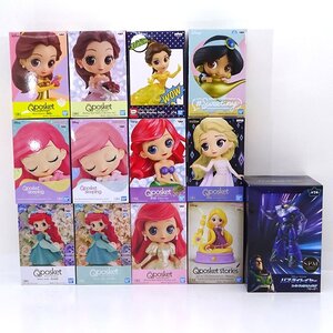 ★未開封★Disney フィギュア まとめ売り 計13点+おまけ付き (ディズニー/アリエル/ジャスミン/ベル/エルサ/ラプンツェル他)★【TY743】