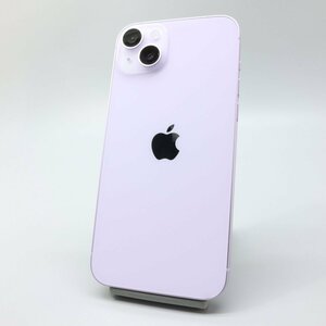 Apple iPhone14 Plus 256GB Purple A2885 MQ4M3J/A バッテリ93% ■SIMフリー★Joshin6847【1円開始・送料無料】