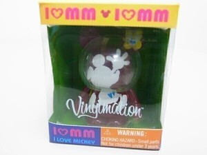 激レア★DISNEY vinylmation I LOVE MICKEY★バイナルメーション【本物保証】新品箱付★コレクション★入手困難★未発売品★廃盤商品★レア