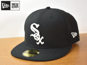 1円スタート!【未使用品】(7-1/2 - 59.6cm) 59FIFTY NEW ERA MLB CHICAGO WHITE SOX ホワイトソックス ニューエラ キャップ 帽子 K153