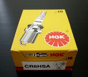 NGKプラグ CR6HSA 10本セット 新品 オートバイ販売店 修理店 業者様向け 業務用 格安 