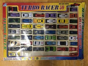 ミニカー 50台セット TURBO RACER 50 開封のみ