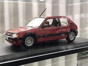 プジョー 205 GTI ミニカー ノレブ 1/43