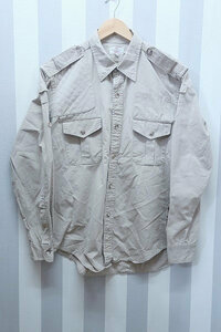 4-3090/abercrombie&fitch 長袖ミリタリーシャツ アバクロンビー＆フィッチ