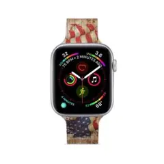 AppleウォッチバンドApple LS Watchバンドと互換性 迷彩旗