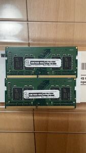 [M03]Crucial DDR4-2666　PC4-21300 8GB×2枚　合計16GB