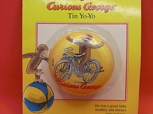 Curious George おさるのジョージ　ヨーヨー　Tin Yo-Yo　ひとまねこざる　キュリアス　猿　サル　レトロ　ヴィンテージ　送料￥290