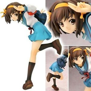 中古フィギュア [ランクB] 涼宮ハルヒ 制服Ver.「涼宮ハルヒの憂鬱」1/8PVC塗装済み完成品