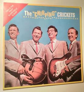 傑作ファーストアルバム！BUDDY HOLLY&THE CRICKETS/The CHIRPING CRICKETS LP ROCKABILLY バディホリー　ロカビリー　GENE VINCENT