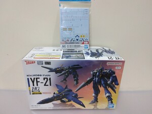 1円スタート！ 送料無理！ YF-21 プラモデル 専用デカール セット マクロスプラス マクロスモデラーズ 旧キット プレバン YF-19 未組立