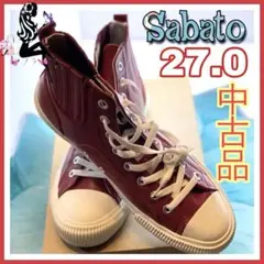 (中古品スニーカー27.0)SaBaTo