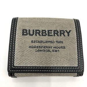 BURBERRY　バーバリー　ホースフェリープリント　二つ折り財布【DAAS3073】