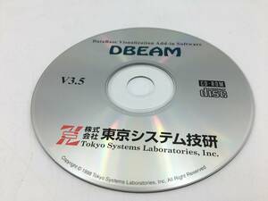 l【ジャンク】東京システム技研 DBEAM V3.5 DataBase Visualization Add-in Software CD-ROM