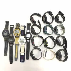 x/x/S122-420 腕時計 17点まとめ CASIO カシオ G-SHOCK SHOCK RESIST 他 部品取り 状態様々 総重量：約1090g