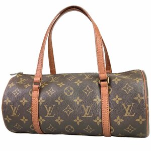 【1円～】ルイヴィトン Louis Vuitton バッグ ハンドバッグ ボーリングバッグ モノグラム パピヨン30 M51365 ブラウン 中古