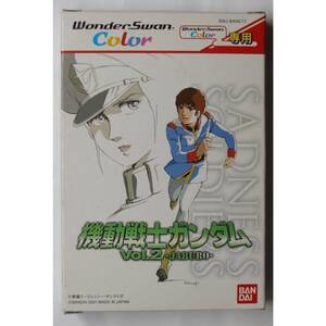 機動戦士ガンダム VOL.2 ～JABURO～ ワンダースワンカラー ゲーム