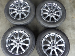 237-68　HOT STUFF　アルミホイール＆ラジアルタイヤ　175/65R14　2021年　4本セット　個人宅発送不可商品