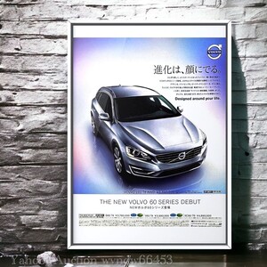 当時物!!! ボルボ S60 デビュー広告 / ポスター Volvo S60 FB ERST HEICO SPORTIV カタログ マフラー ホイール パーツ カスタム エアロ