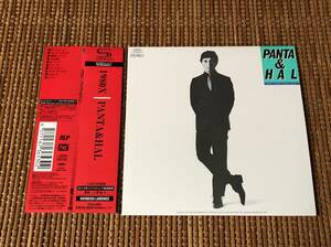 クリックポスト可 PANTA＆HALL/1980X SHM-CD 紙ジャケ紙ジャケット 頭脳警察 パンタ